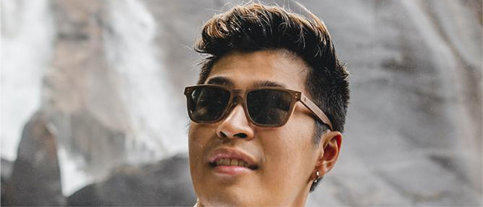 Men's Eco-friendly Wooden Sunglasses