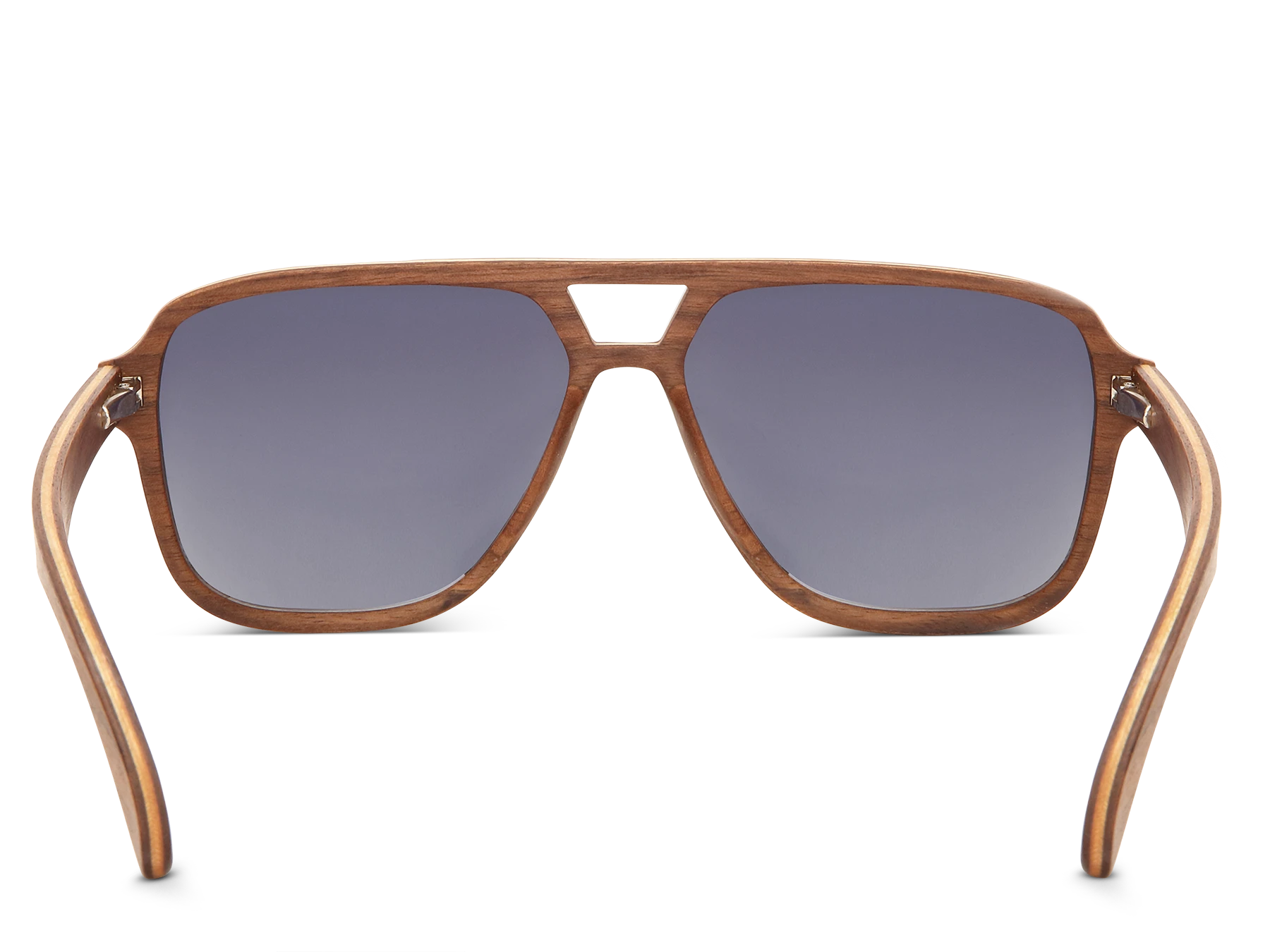 Aviator sunglasses with grey lens