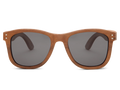 Classic Walnut sunglasses with grey lenses