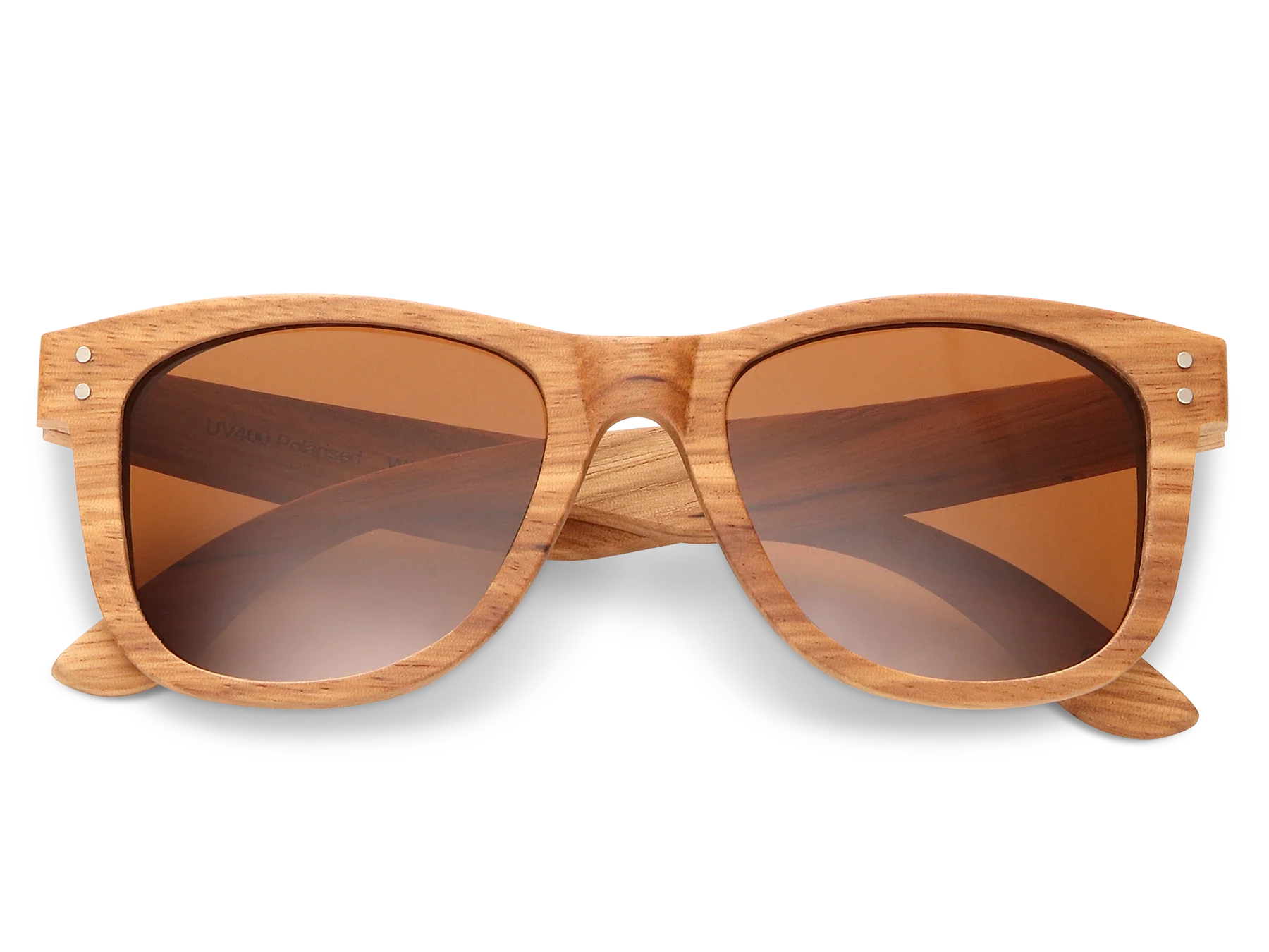 Classic Zebra sunglasses with brown lenses