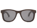 Classic Bamboo sunglasses with dark frames and grey lenses
