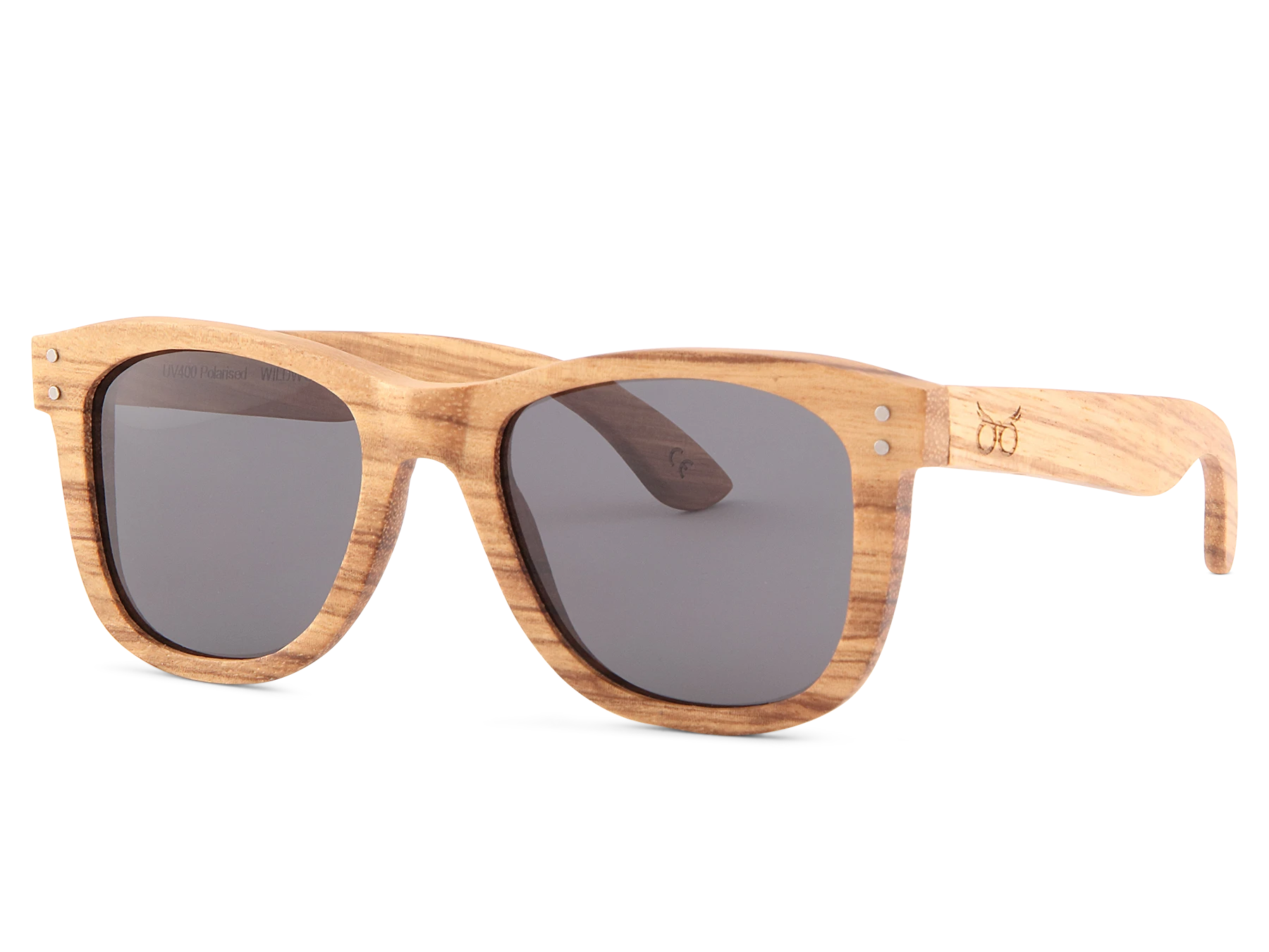 Classic Zebra sunglasses with grey lenses