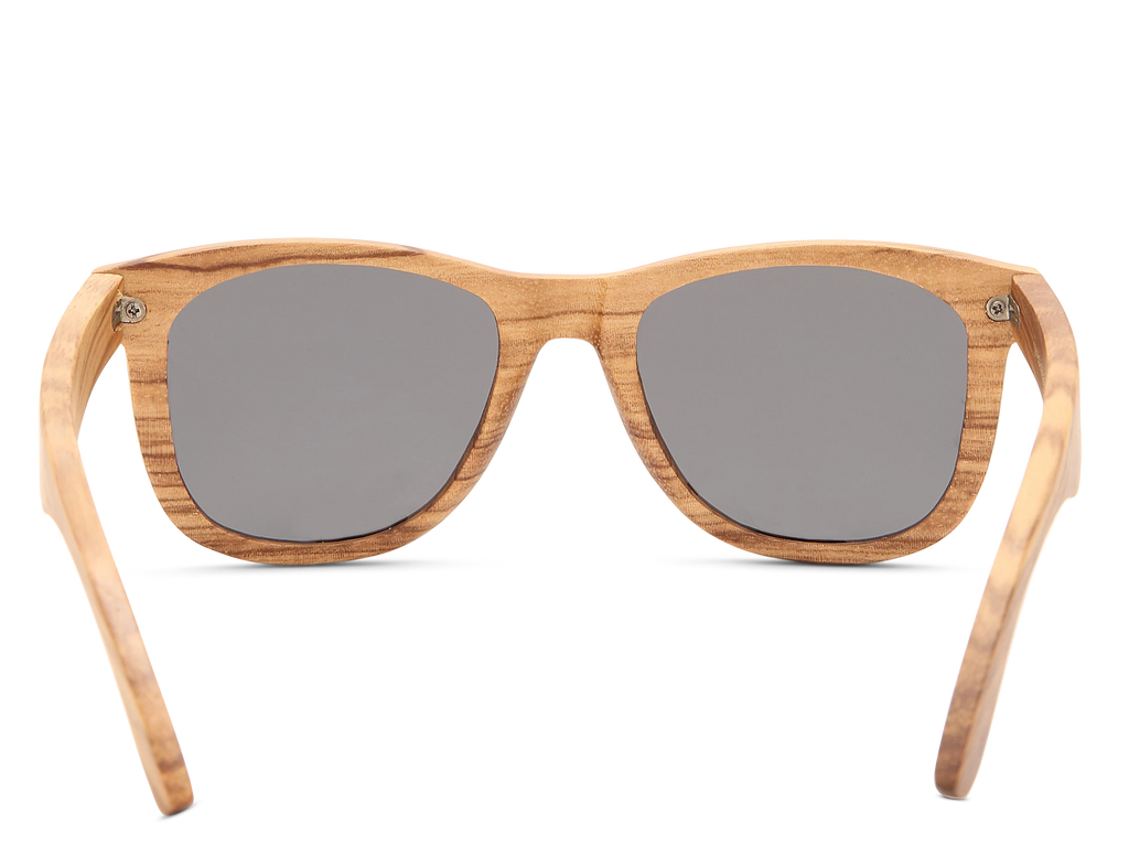 Classic Zebra sunglasses with grey lenses