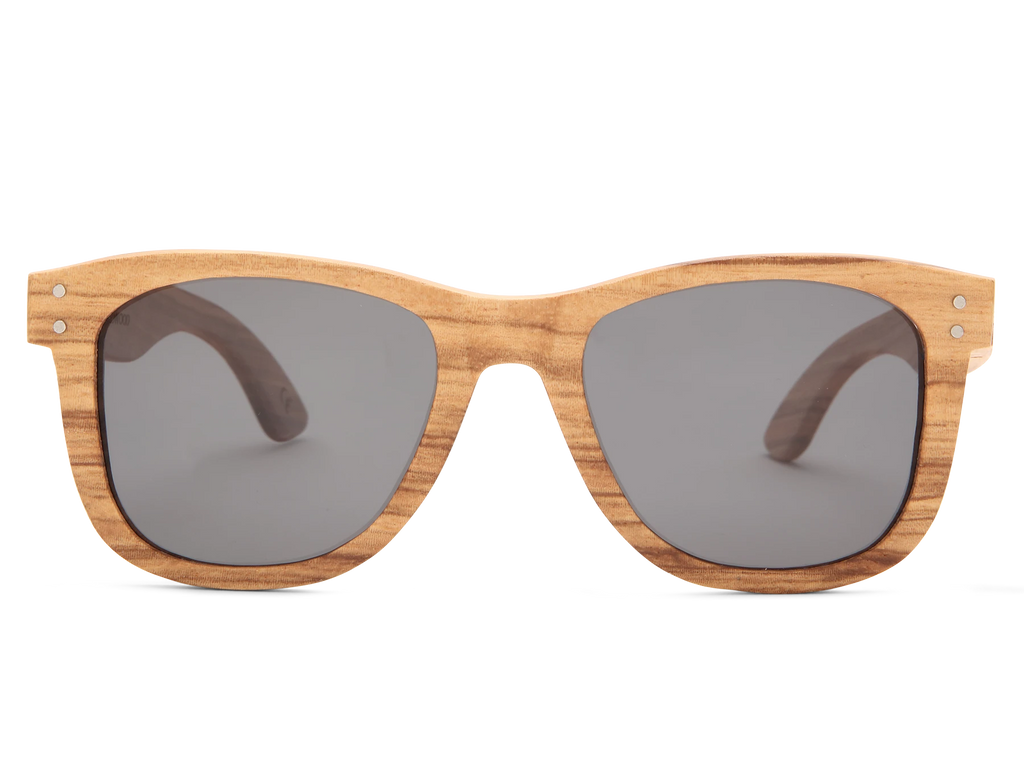 Classic Zebra sunglasses with grey lenses