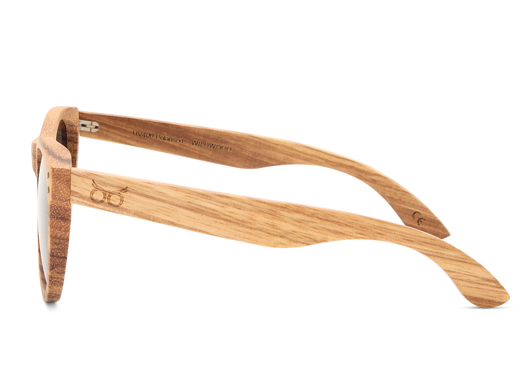 Classic Zebra sunglasses with grey lenses