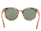 Santorini sunglasses with purple lenses