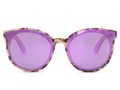 Santorini sunglasses with purple lenses