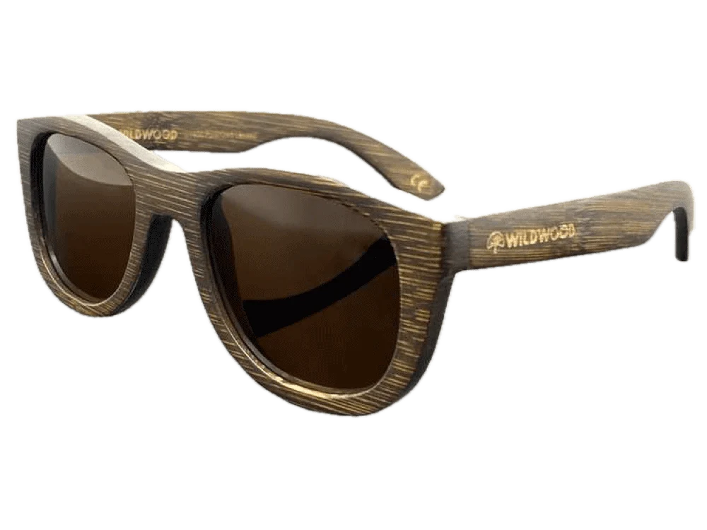 Kids Dark Bamboo (6 to 12 yrs) - Sunglasses by Wildwood