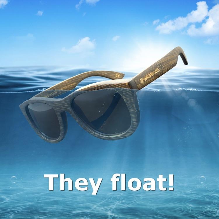 Kids Dark Bamboo (6 to 12 yrs) - Sunglasses by Wildwood