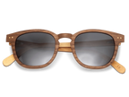 Lisbon - Gorgeous walnut and maple sunglasses - Sunglasses by Wildwood