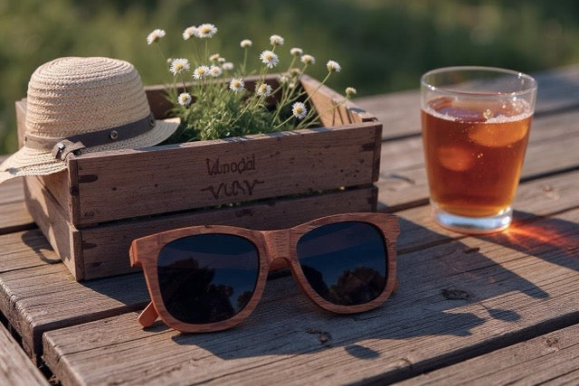 Monopoli sunglasses in the sunshine